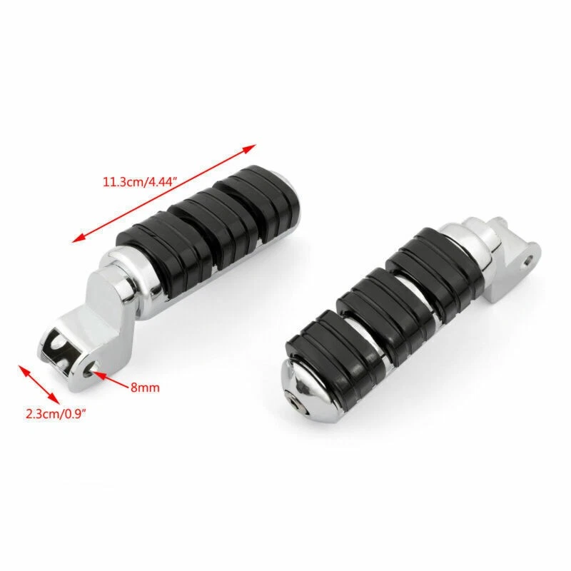 Repose pieds avant moto Pour Honda GoldWing GL 1500 Ace 1100 Valkyrie Shadow E03 - Photo 2/3