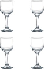 Image of Ravenhead Tulip Set Of 4 Red Wine Glasses 24cl