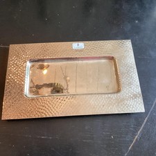 kleine Schale von Gunther Lambert Aluminium Nickel gehämmert