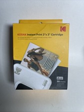 KODAK Instant Print 3"x 3" Cartridge 30 Sheets For Mini Shot 3 Camera - New Open