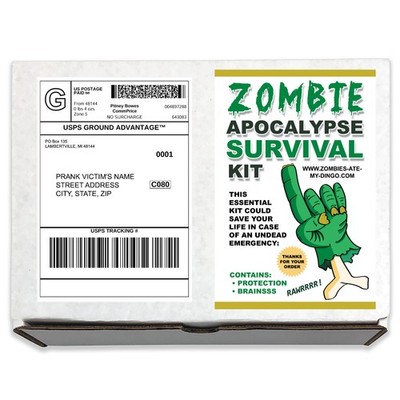 Zombie Apocalypse Prank Mailed Directly to your Friends for Fun!