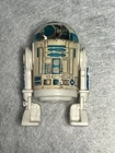 Vintage Star Wars R2-D2 Action Figure Kenner Hong Kong 1977 Chrome Head Clicks