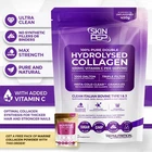 Bovine Halal Collagen Powder Peptides  + 400mg Vit C Hair Skin Nails Joints 450g