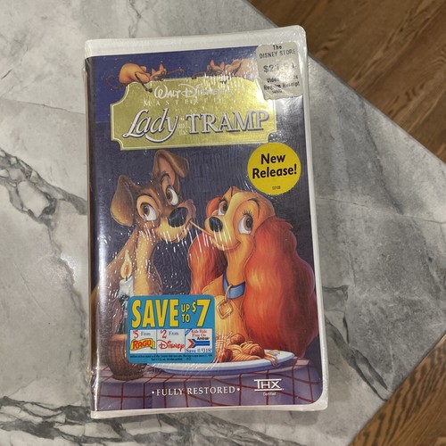 Lady and the Tramp VHS Sealed