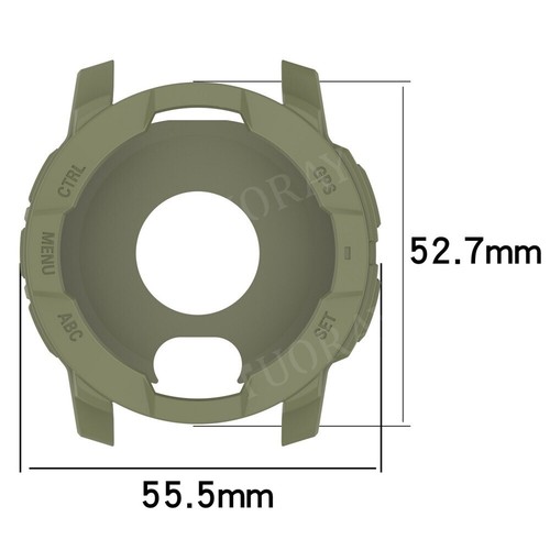 Etui na Garmin Instinct 3 45/50MM Odporne na wstrząsy Wytrzymałe TPU Ochrona Bumper Cover - Zdjęcie 12 z 60
