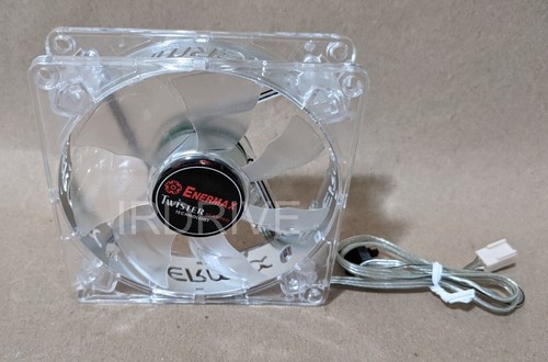 6pack: NEW Enermax Twister 90mm Blue LED 3pin 12V ON/OFF Switch Case Cooling Fan - Picture 7 of 15