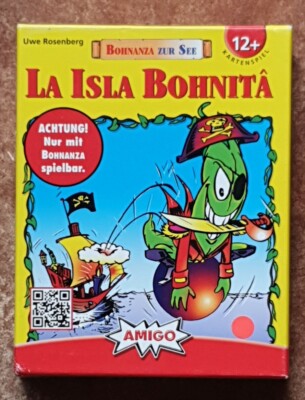 BOHNANZA LA ISLA BOHNITA von AMIGO NEUWERTIG ACHTUNG! Nur mit Bohnanza SPIELBAR