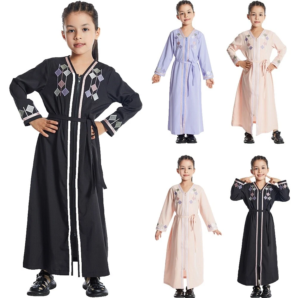 Fall Kaftan Dresses for Girls