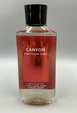 Bath  Body Works Canyon Men's Collection 3 in 1 Face Hair Body Wash 355B