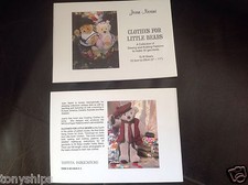10x TEDDYB&Auml;R B&Uuml;CHER - Joan Nerini - vergriffenes Buch - Kleideranleitungen