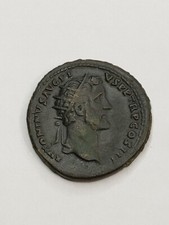 Roman Empire AE-Dupondius Antoninus Pius (138-161)