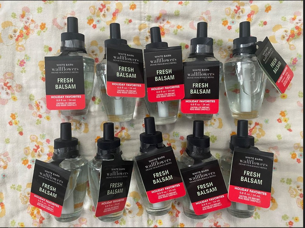 10 Bath & Body Works Wallflower Refill Bulbs – Assorted Scents