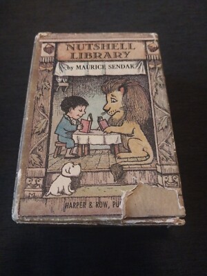 Vintage Nutshell Library By Maurice Sendak '62 Harper & Row 1st Ed. Set of 4