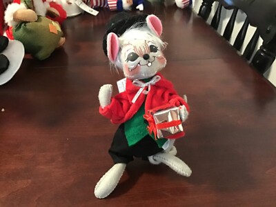 2013 Annalee 6'' Silver Sparkle Mouse