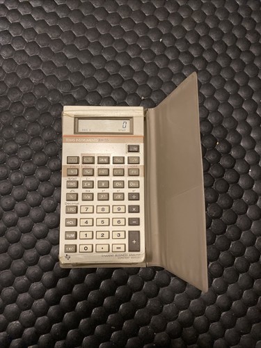 TEXAS INSTRUMENTS BA-35 Student Business Analyst Calculator | eBay