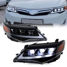 Hcmotion Led Headlights For Toyota Camry 2012-2014 Assembly Start Up Animation