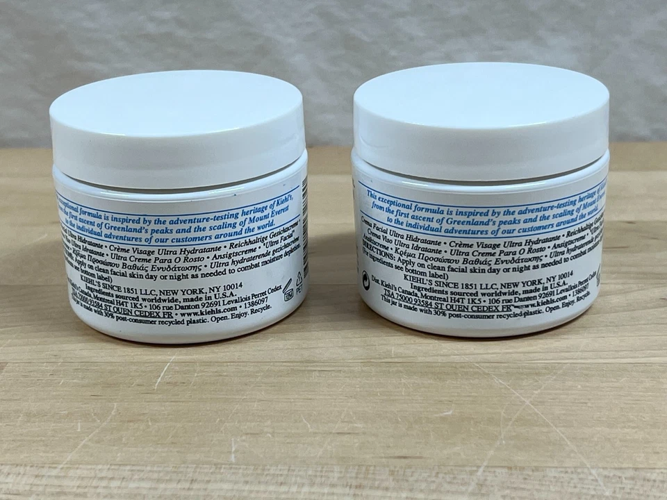 2 CREMA FACIAL ULTRA KIEHL'S FÓRMULA HIDRATANTE LIGERA DIARIA 24 HORAS 1,7 FL OZ Foto 3 de 4