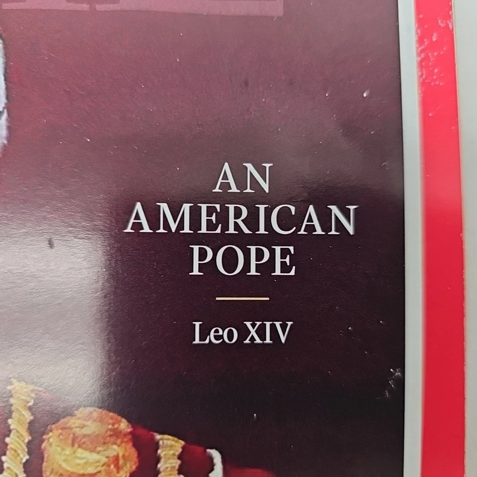 POPE LEO XIV - Time Magazine - May 26 2025 - An American Pope - Ready To Ship - Image 2 of 4