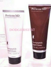 Perricone MD Neuropeptide Facial Cream and Night Cream 2.5oz Set  AMAZING!