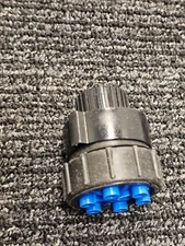 (QTY 4) Bowsmith 3780946 6 Outlet Barb Emitters Blue Cap