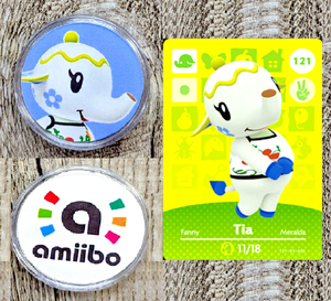 Tia #121 Animal Crossing Amiibo Coin with Gift Bag - New Horizons | eBay