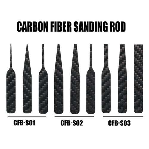 DSPIAE Carbon Fiber Sanding Stick CFB Irregular Craft Tools eBay