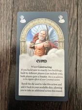 Roll & Rome Promo Card - Cupid (Secret Cabal Kickstarter) PSC Games