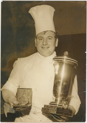 Der Prosper Montagne Culinary Prix 1968 geht an Roger Michelet de Limoges.