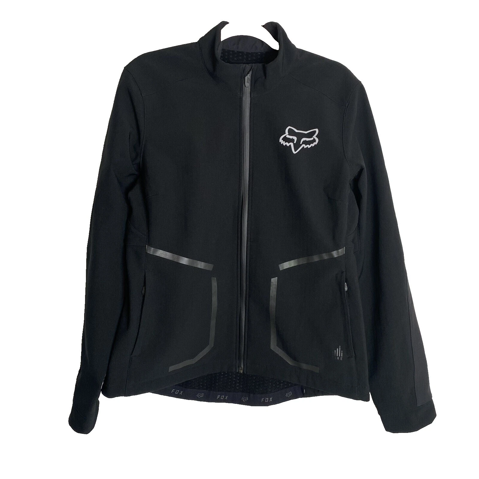 Fox Black Cycling Jackets