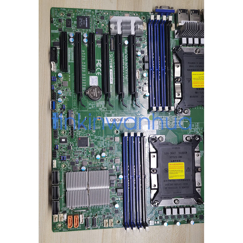 For Supermicro X11DPI-NT Dual Socket LGA-3647 DDR4 E-ATX Server