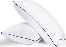 Bed Pillows Set of 2 Neck Support Soft Pillow For Side  Back Sleepers