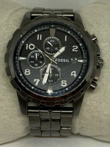 Fossil FS4721 Dean Chronograph Black 