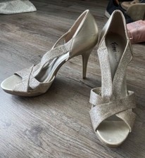 Glitter women high heels for prom
