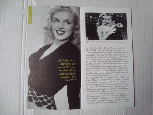 MARILYN MONROE rare CINEMA LEGENDEN special MM cover miniature magazine mini - Picture 4 of 12