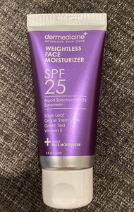 dermedicine moisturizer spf