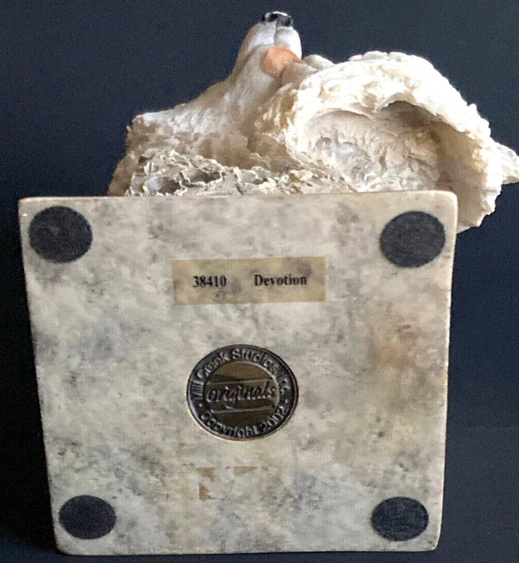 Joe Slockbower Sculpture Artic Wolf No. 38410 DEVOTION Mill Creek