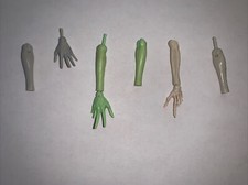 Monster High Doll Arms and Hands Lot: Left  Right Damaged Ghoulia Venus Skelita