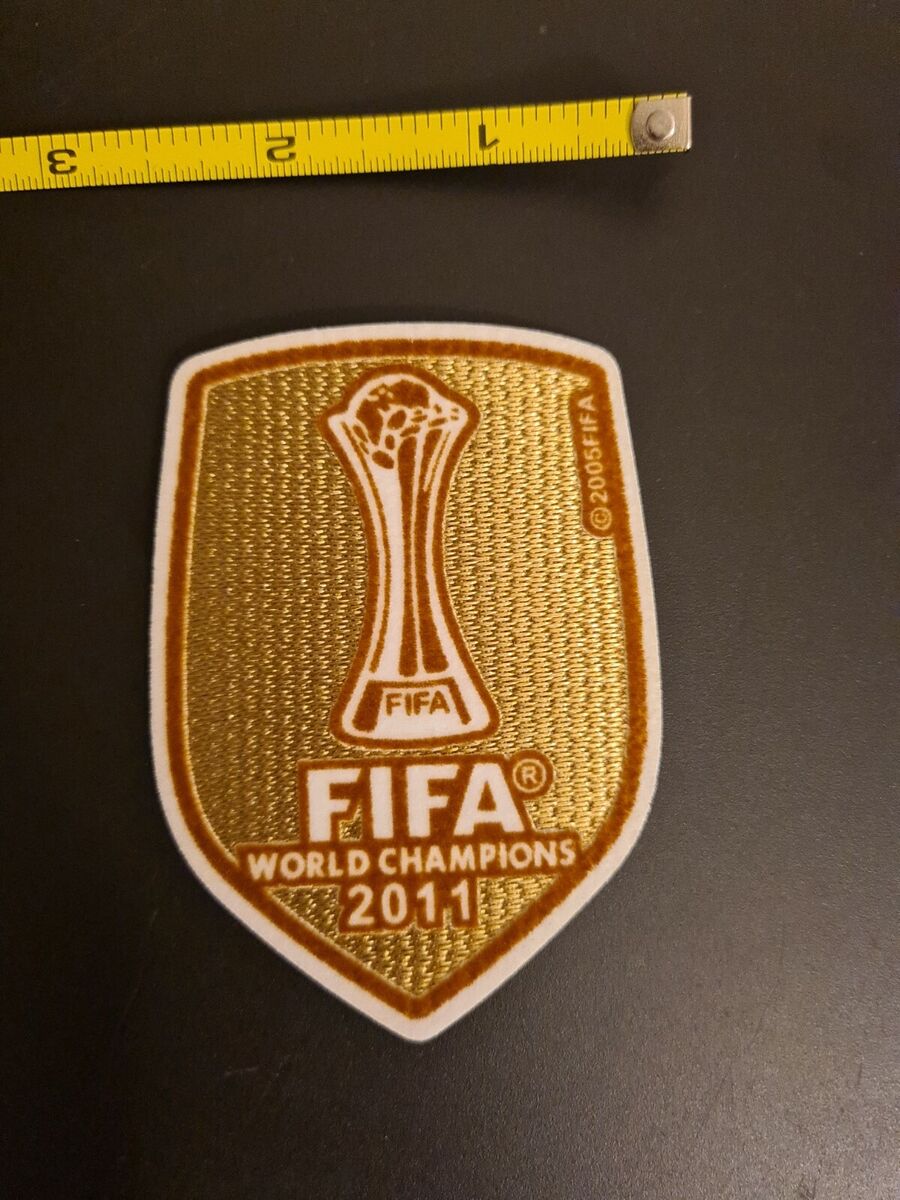 2011 Barcelona World Champions League Winner Badge Patch 2011 Barcelona World Champions League Winner Badge Patch