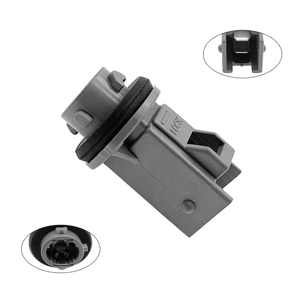 Light Socket Signal Socket 34304-SH3-A01 Easy To Install Front Gray for Honda