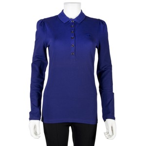 burberry long sleeve polo women's