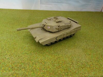 1/72 20mm US M1A2 Abrams Tank 4D Models top bemalt 