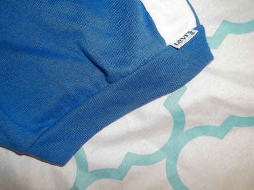 Vtg 1980's 1984 LEVI'S USA OLYMPICS V-NECK RINGER SLEEVES T-SHIRT Size M - Picture 8 of 8
