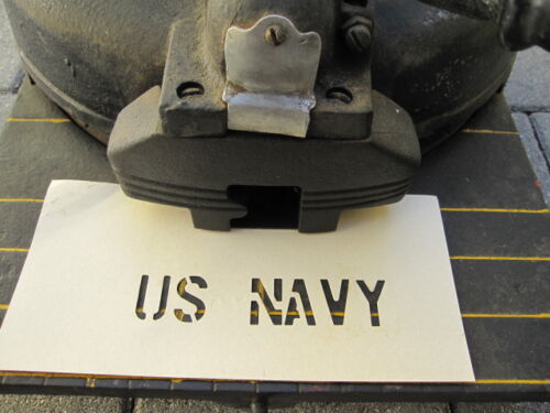 Pochoir pochoir de peinture US NAVY 1 3/4" voiture de collection Marines Army USMC Vietnam  - Photo 1 sur 1