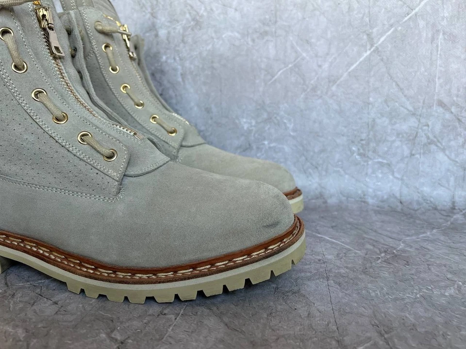 BALMAIN Hombres Zapatos Gamuza Botas Talla US 12 UK 11 EUR 45 Foto 4 de 4