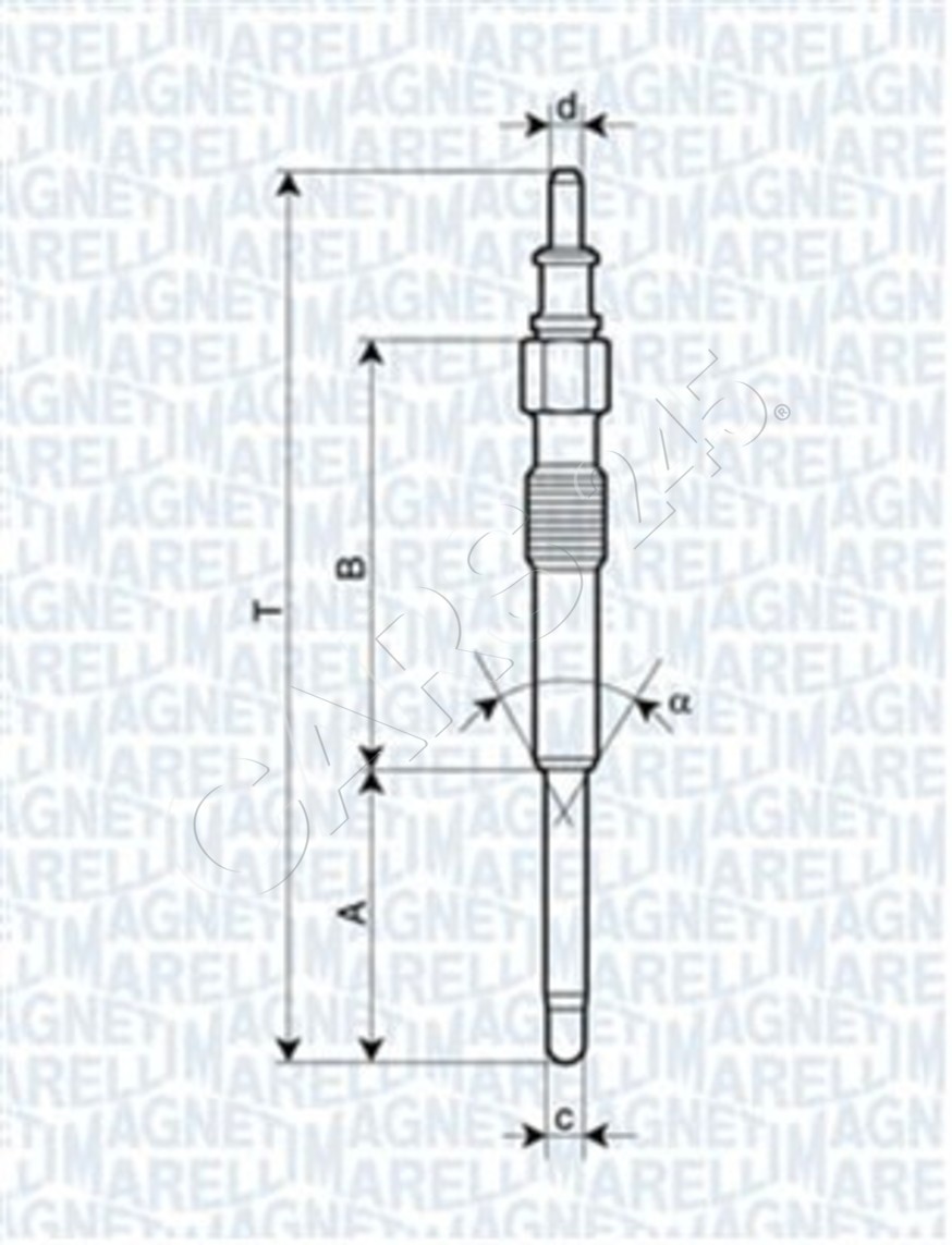Glow Plug Fits SMART Cabrio City-Coupe Fortwo Coupe Convertible 88900719
