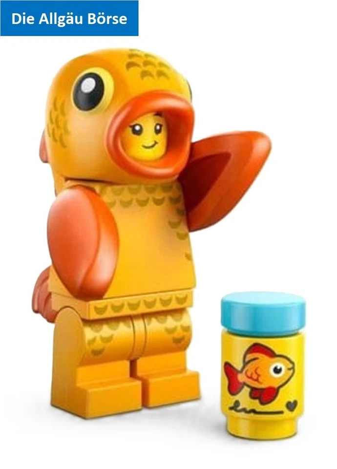 Lego 71051 Minifigur Serie 28 Fischkostüm Goldfisch Fisch Sammelfigur Neu - Bild 1 von 1