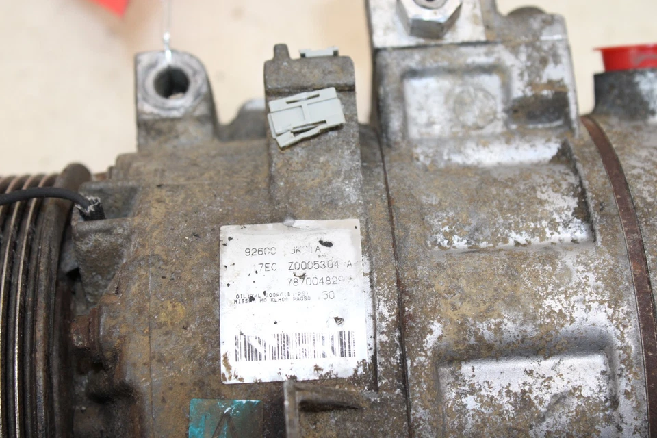 Infiniti G37 2008 cupé compresor de aire acondicionado 92600JK21A OEM LT24 Foto 2 de 4