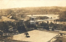 Whitewater Valley nr New Trenton IN Indiana RPPC Photo Postcard COPY