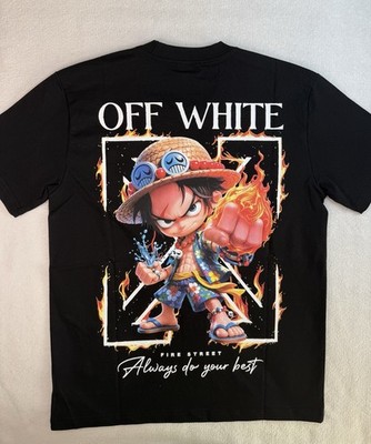 Off-White T-Shirt, schwarz Größe M