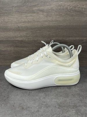 Nike Air Max Dia SE Sneakers Womens Size 8 White Athletic Trainer AR7410-105